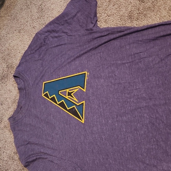 Fanatics Dimondbacks Purple Graphic T-Shirt - Picture 2 of 3